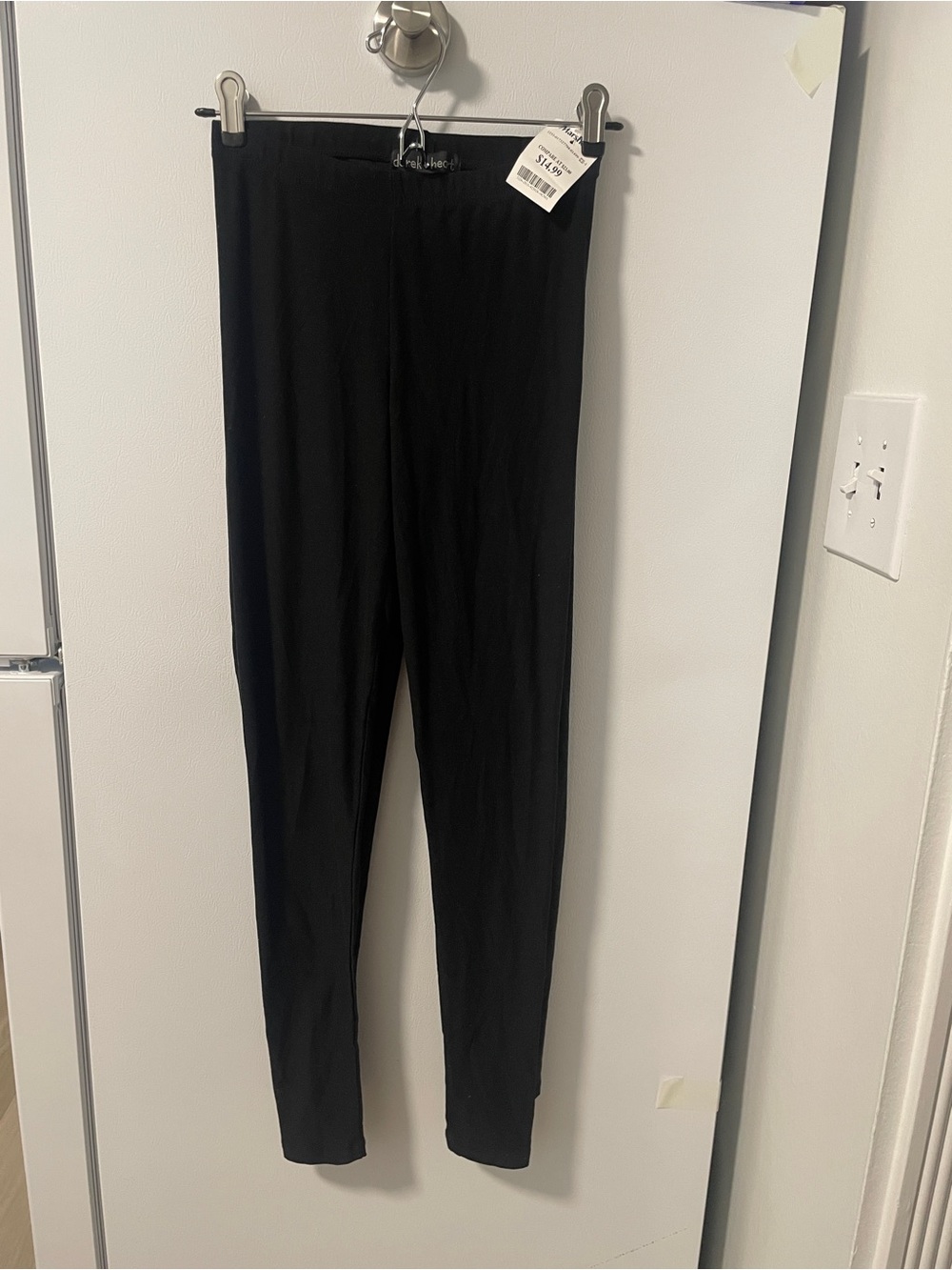 2 Pairs Derek Heart Black Leggings